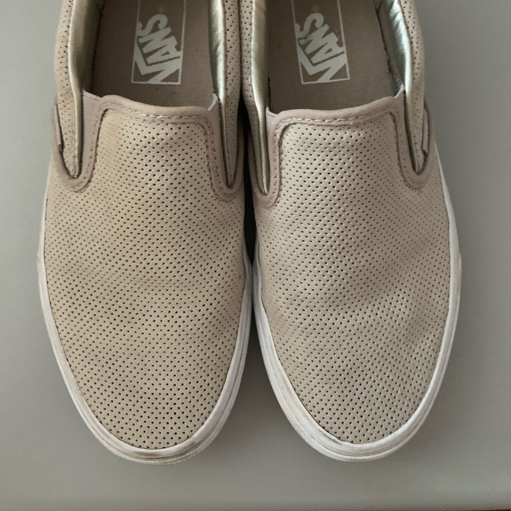 Vans Suede Perforated Slip Ons